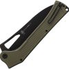 Ontario Camp Plus 4325 Linerlock - Green Handle
