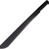 Ontario 18" Black High Carbon Steel Machete Fixed Blade
