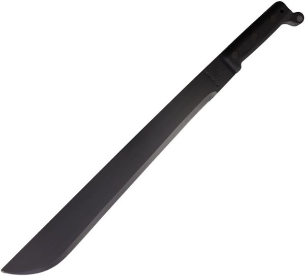 Ontario 18" Black High Carbon Steel Machete Fixed Blade
