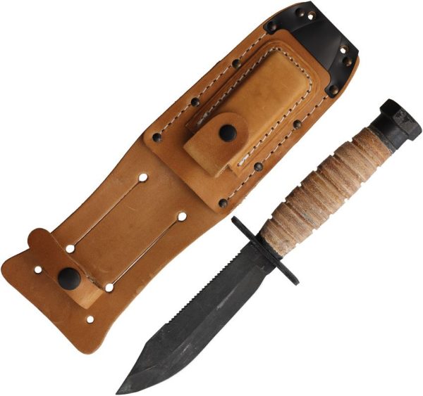 Ontario Air Force Survival Fixed Blade Knife 5" Carbon Steel