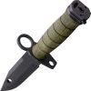 Ontario M-9 Combat Fixed Blade Knife 7" Black 420 Stainless OD Green
