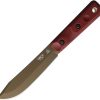 Ontario XL Hunter Fixed Blade Red Micarta 1095HC Steel