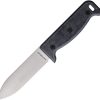 Ontario Black Bird ML5 Blue Micarta Fixed Blade Knife 5"