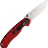 Ontario RAT II Folding Knife Red G10 S35VN Stainless Blade