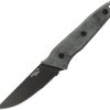 Ontario Stealth Fixed Blade S35VN Black Micarta Knife