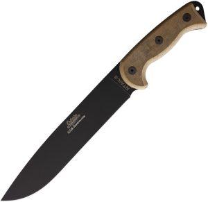 Ontario RTAK II 125th Black Powder Coated Carbon Steel