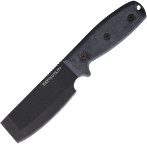 Ontario RAT 3 Utility Fixed Blade Knife Black Micarta