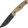 ON8671.jpg Ontario TAK-1 Fixed Blade - Black Phosphate 1095HC