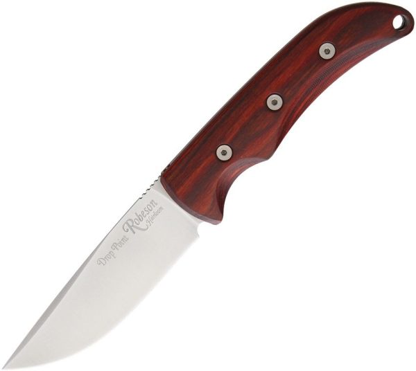 Ontario Robeson Heirloom Fixed Blade - Stainless Drop Point