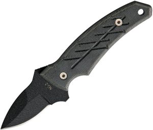 Ontario Nona Fixed Blade - Gray 420 Stainless G10