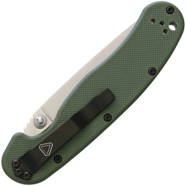 Ontario RAT II Linerlock OD Green D2 Folding Knife