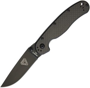 Ontario RAT II D2 Carbon Fiber Linerlock