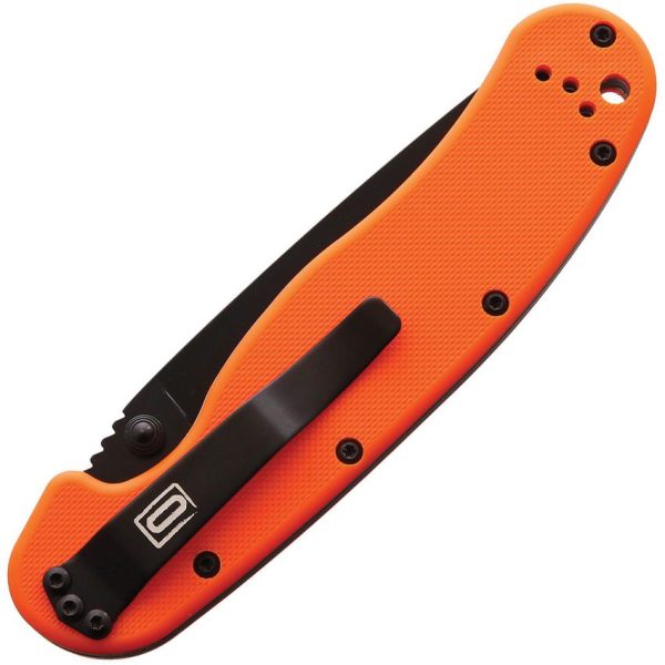 Ontario RAT I Linerlock Folding Knife 3.5" AUS-8 Orange