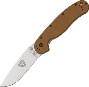 Ontario RAT I Linerlock Coyote Brown Nylon Folder