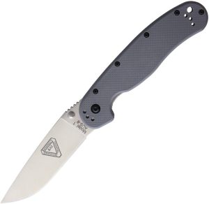 Ontario RAT I Linerlock Gray Textured Nylon Folder
