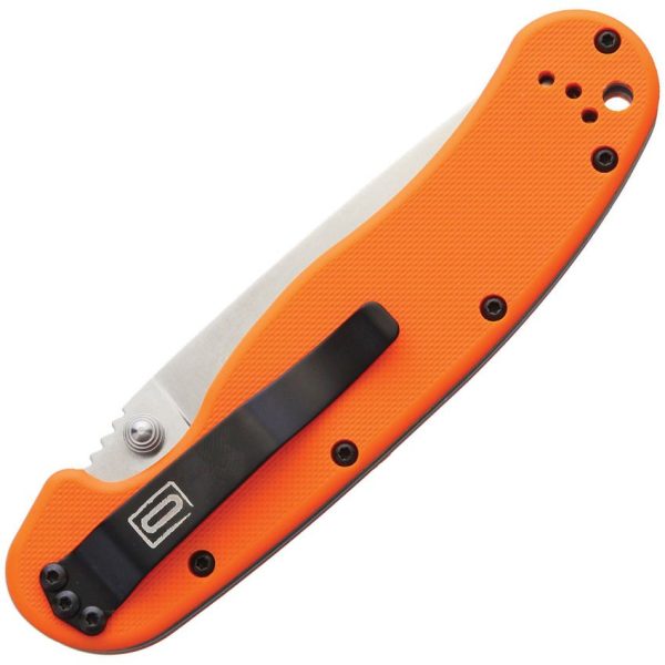 Ontario RAT I Linerlock Folding Knife 3.5" AUS-8 Orange