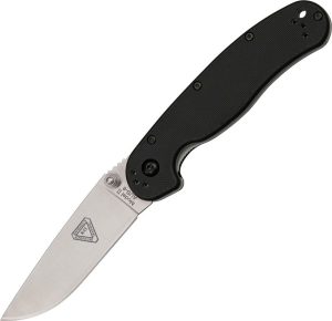 Ontario RAT II Folder Black 3" AUS-8 Folding Knife