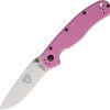 Ontario RAT II Linerlock Folding Knife Pink Nylon AUS-8