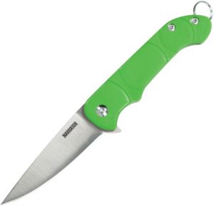 Ontario OKC Navigator Linerlock - Green Synthetic Handle
