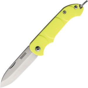 Ontario OKC Traveler Slip Joint - Yellow Plastic Handle