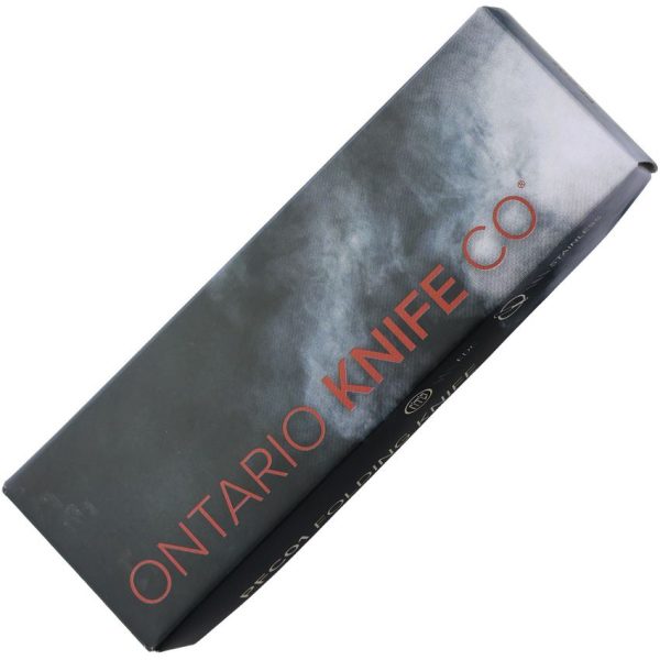 Ontario PFC01 Button Lock - OD Green G10 Handle