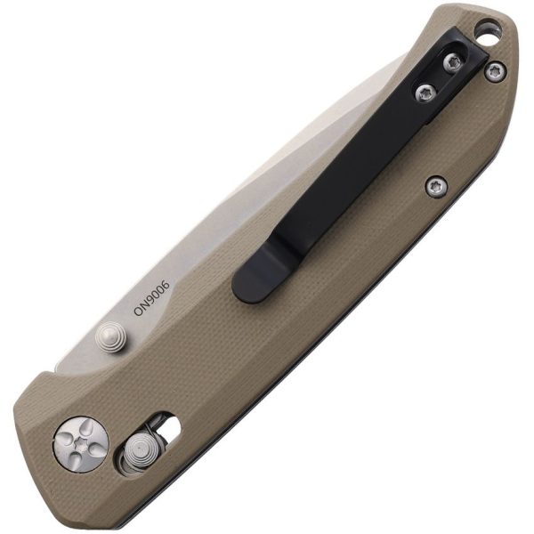 Ontario Corporal Crossbar Lock - Tan G10 Handle