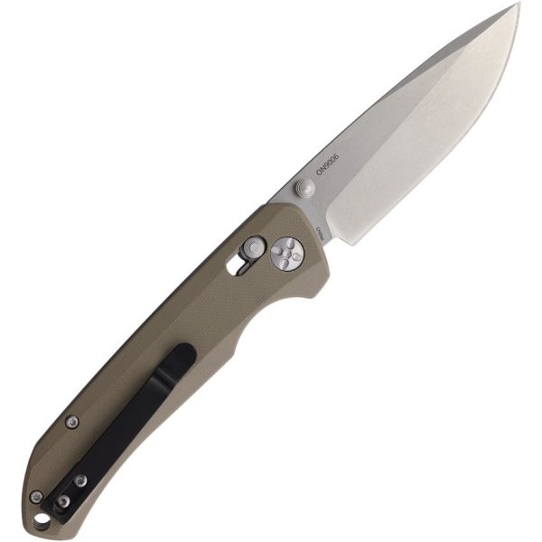 Ontario Corporal Crossbar Lock - Tan G10 Handle