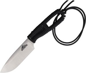 Ontario Hunt Plus Drop Point Fixed Blade Knife Black Cord