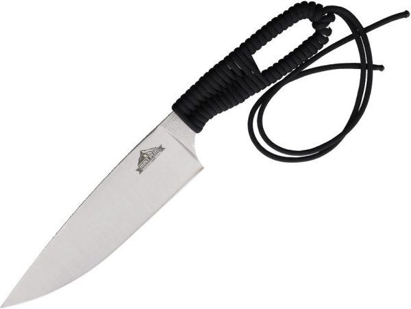Ontario Hunt Plus Camp Fixed Blade Knife 6" Stainless Black