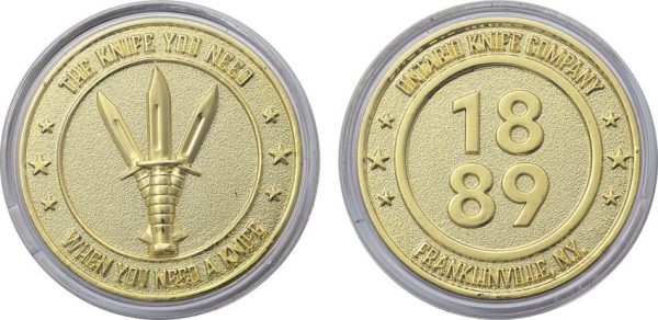 Ontario Challenge Coin Gold Finish 1.5 inches