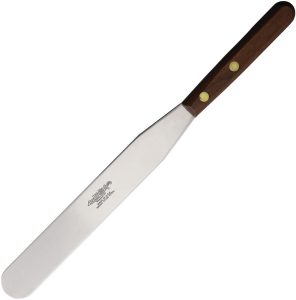 Ontario 4508 Spatula 8in Stainless Wood