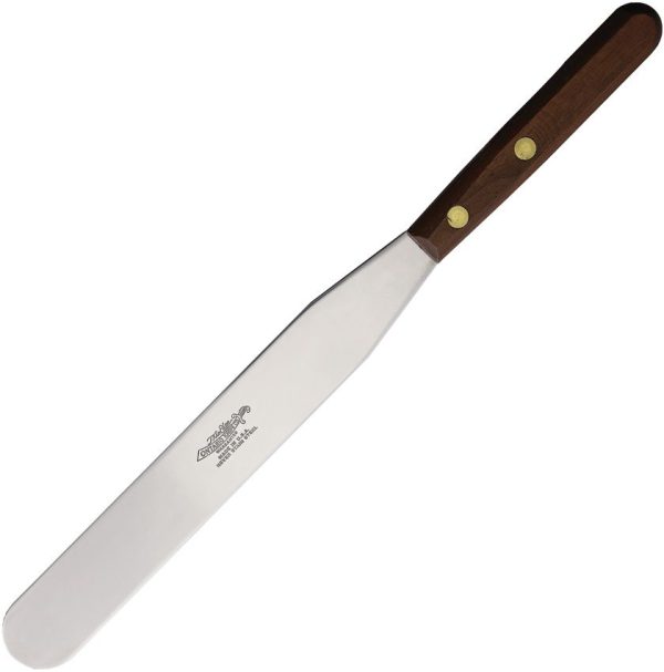 Ontario 4508 Spatula 8in Stainless Wood