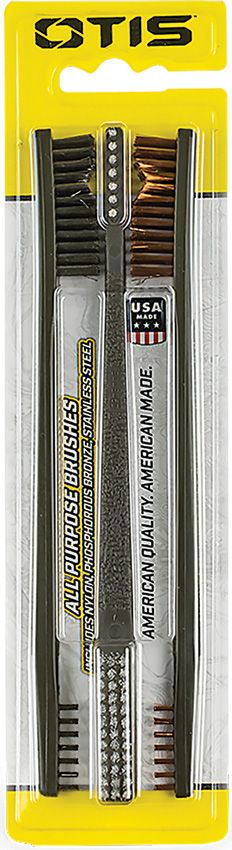 Otis All Purpose Brush Pack - 3 Piece Set