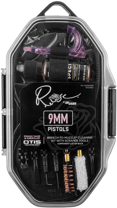 Otis Rose by Sig Sauer 9mm Cleaning Kit Pistol Maintenance