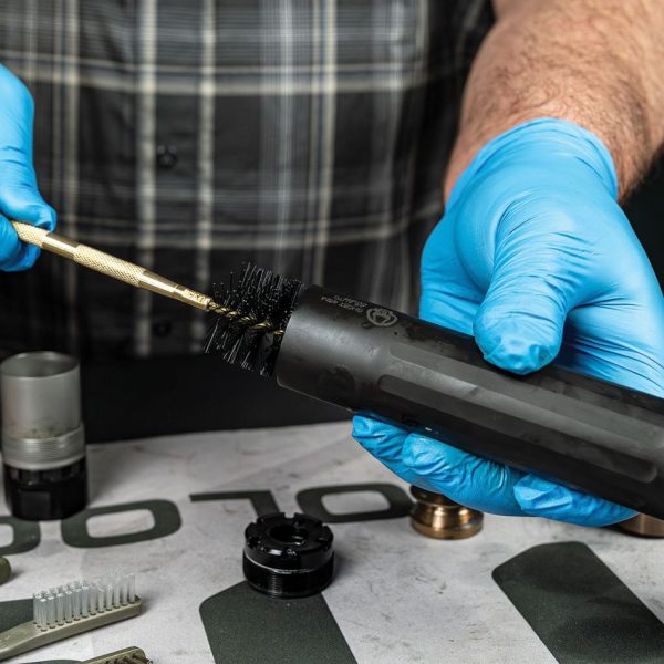 Otis Suppressor Cleaning Kit 12" Capacity Bronze Brush