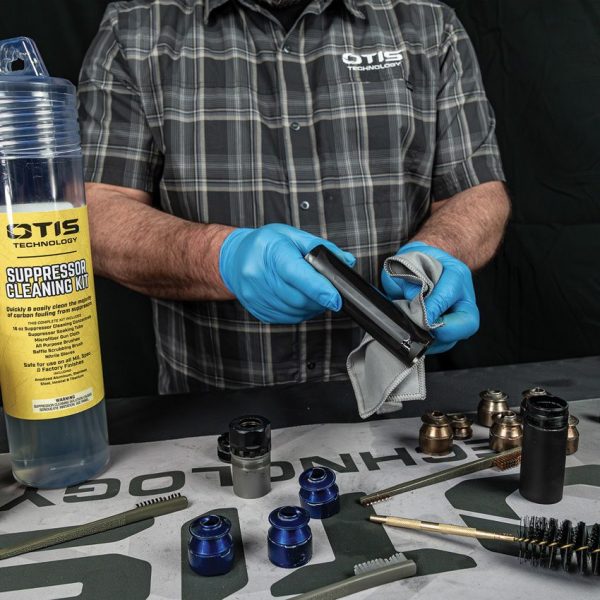 Otis Suppressor Cleaning Kit 12" Capacity Bronze Brush