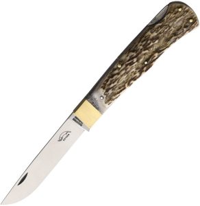 Otter-Messer Large Lockback Stainless Steel Folding Knife German