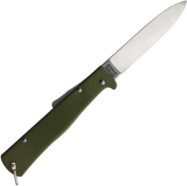 OTTER-Messer Large Mercator Lockback Carbon Steel Folding Knife