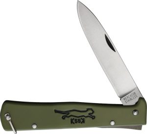 OTTER-Messer Large Mercator Lockback Folding Knife Stainless Steel