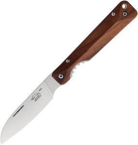 Otter-Messer Sheepsfoot Linerlock - Plumwood Handle
