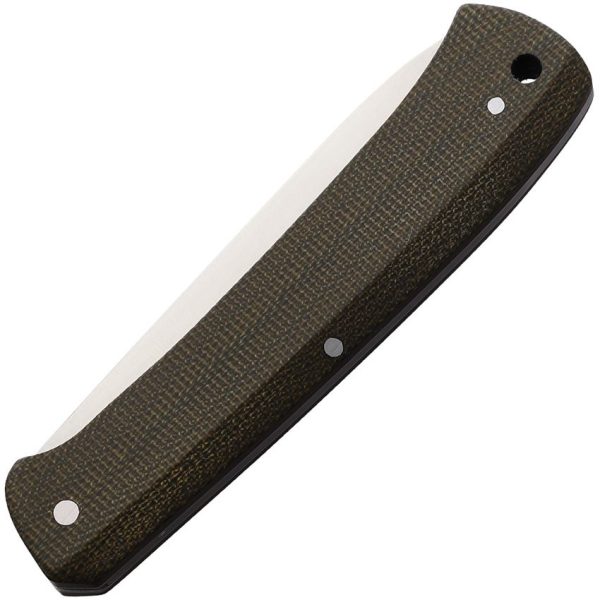 Otter-Messer Finn Green Micarta Linerlock