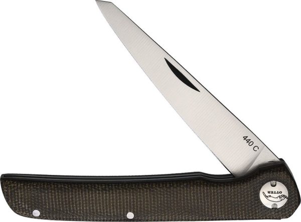 Otter-Messer York Folder Green Micarta