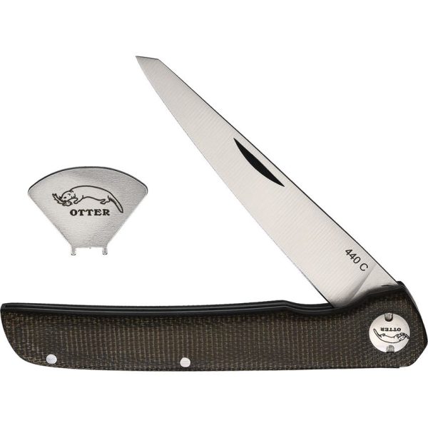 Otter-Messer York Folder Green Micarta