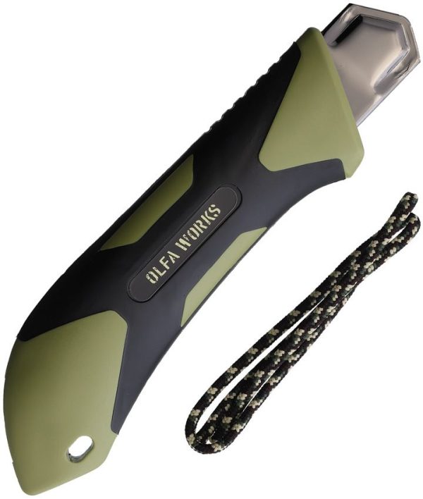 OWBCS1OD_add_01.jpg OLFA WORKS Bushcraft Saw OD - Rachet-Lock