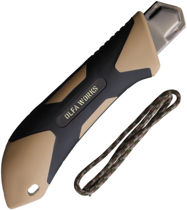 OLFA WORKS Bushcraft Saw Sand - Rachet-Lock