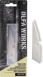 OLFA WORKS Utility Camp Knife Blades 3-Pack