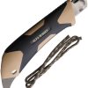 OLFA WORKS Outdoor Utility Knife Sand - Serrated