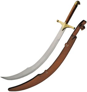 Pakistan Scimitar Belly Dancing Sword 27" Stainless Blade Fixed