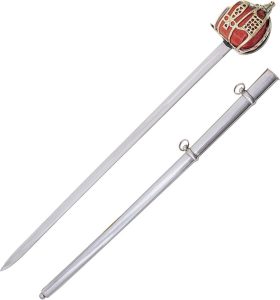 Pakistan Scottish Broad Sword 32.5" Blade Fixed Blade
