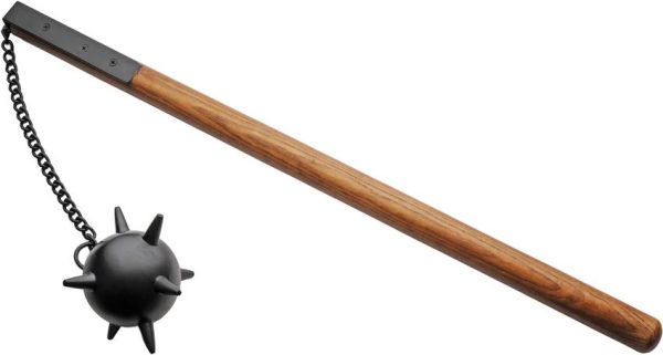 Pakistan Morning Star Flail - 28 inches Cast Iron Mace